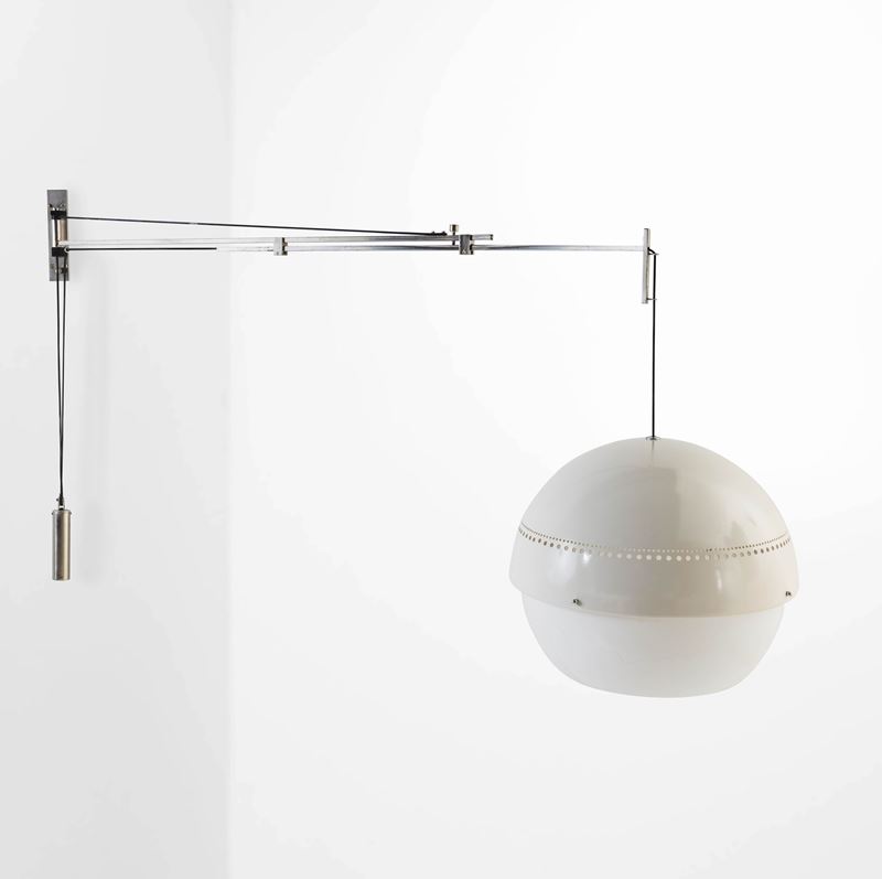 Sergio Asti : Lampada a parete  - Asta Design 200 - Cambi Casa d'Aste
