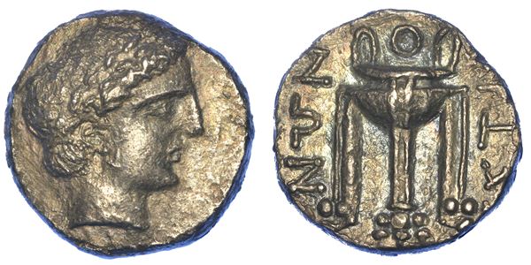 ILLIRIO-EPIROTE. DAMASTIUM. Tetradracma, IV sec. a.C.