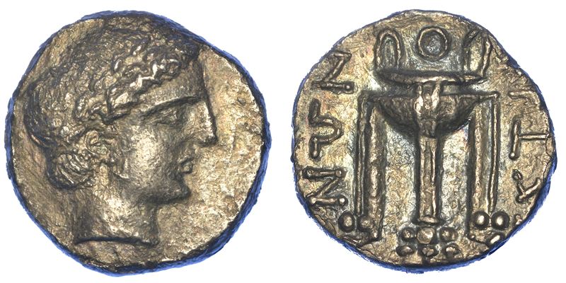 ILLIRIO-EPIROTE. DAMASTIUM. Tetradracma, IV sec. a.C.  - Auction Numismatics - Cambi Casa d'Aste