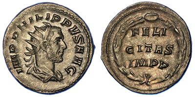 Filippo I, 244-249. Antoniniano.