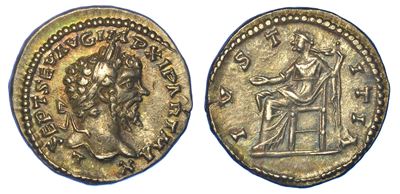 Settimio Severo, 193-211. Denario, Anni 198-202. Laodicea Ad Mare (latakia).