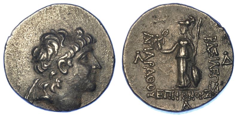 CAPPADOCIA - REGNO DI ARIARATE VI EPIFANO, 130-116 a.C. Dracma.  - Auction Numismatics - Cambi Casa d'Aste