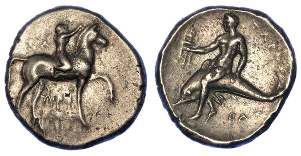 CALABRIA - TARANTO. Nomos, 302-280 a.C.