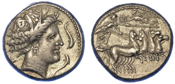 SICILIA - CEPHALOEDIUM. Tetradracma, 409-396 a.C..