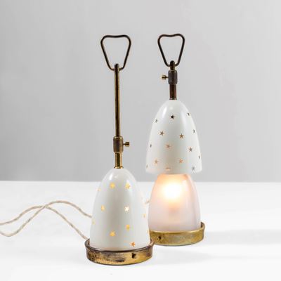 Due Lampade da Tavolo Mod. 12291 Stellina