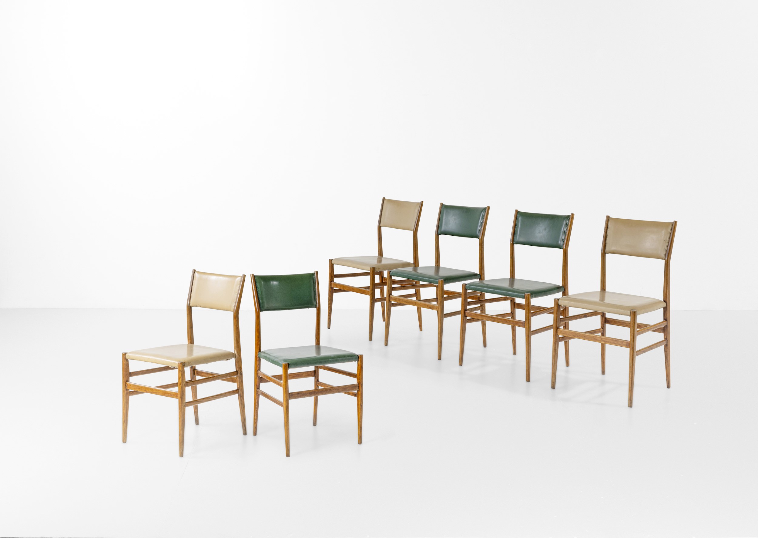 Gio Ponti - Sei Sedie Mod. Leggera