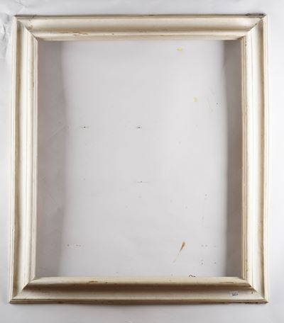 Cornice a Sagoma Romana Laccata Bianca