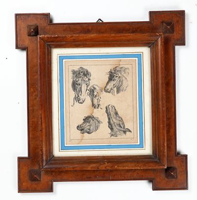 Cornice Lastronata in Noce, XIX Secolo