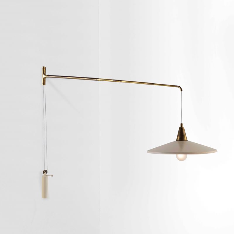 Giuseppe Ostuni : Lampada a parete  - Auction Design - Cambi Casa d'Aste