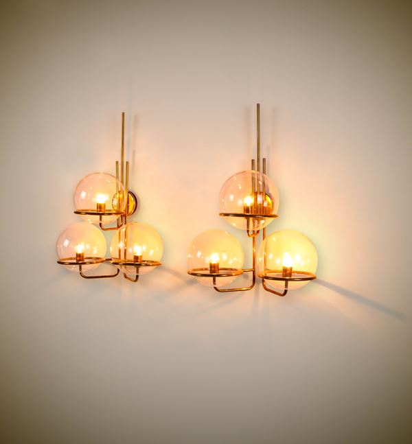 Goffredo Reggiani - Due lampade a parete