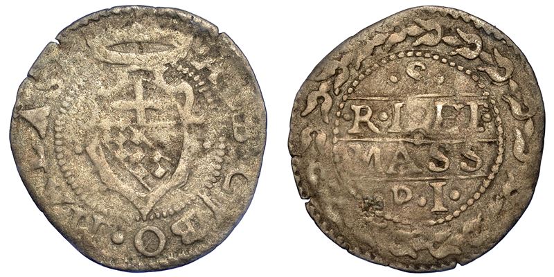 MASSA DI LUNIGIANA. ALBERICO I CYBO MALASPINA, 1568-1623 (II periodo). Crazia.  - Auction Numismatics - Cambi Casa d'Aste