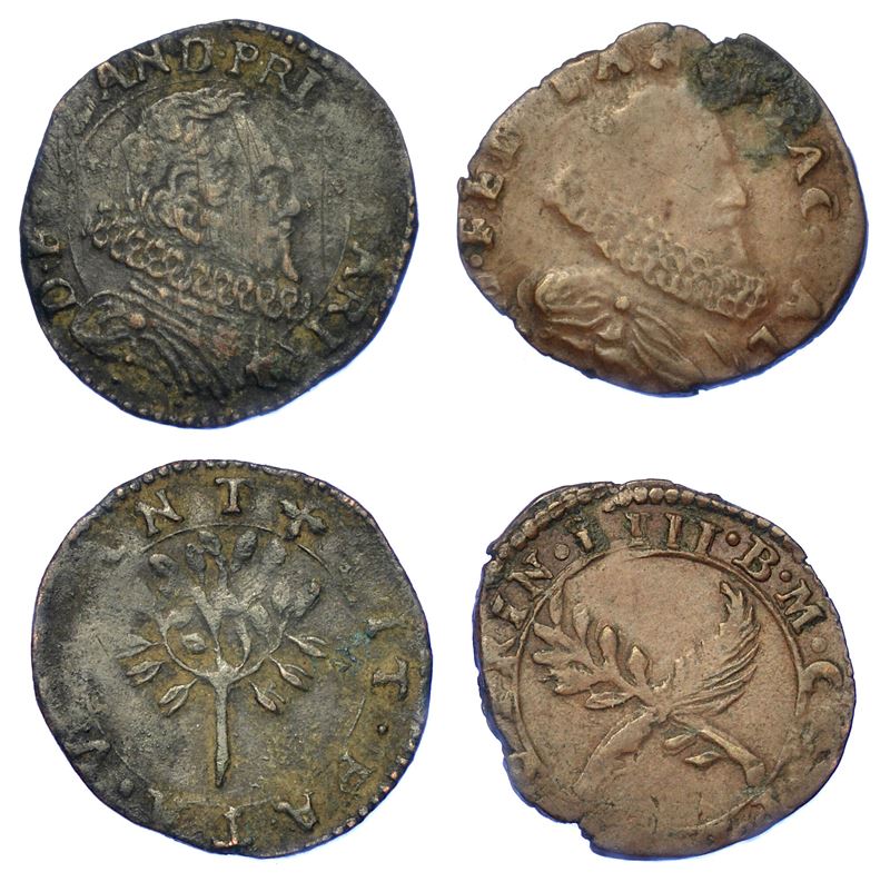 BARDI E COMPIANO. Lotto di due monete.  - Asta Numismatica - Cambi Casa d'Aste