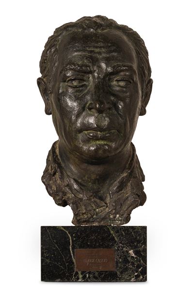 Firmato A. Basile Ritratto di Gaetano Cascio