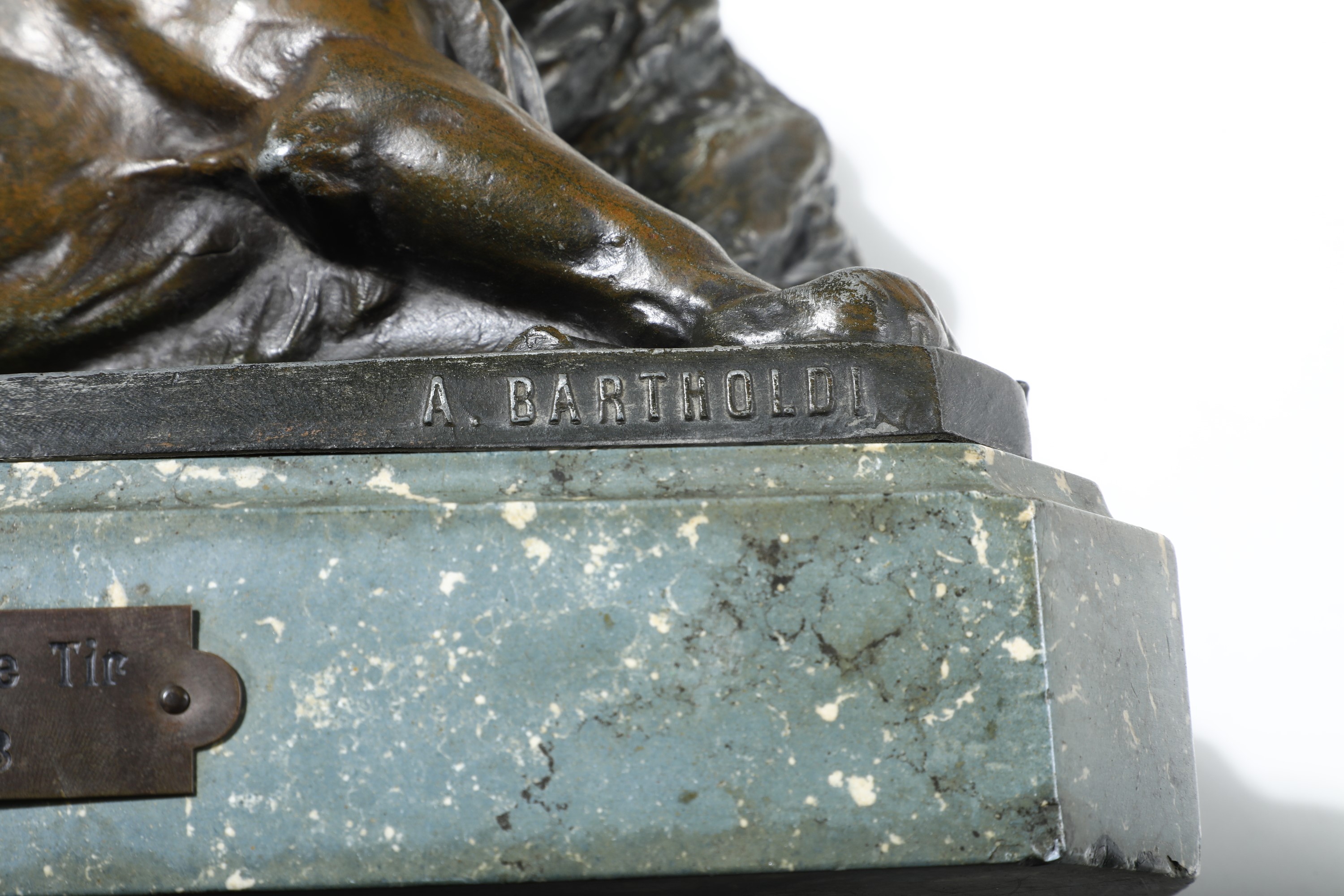 Modello di Fréderic Auguste Bartholdi (1834-1904). Leone di Belfort
