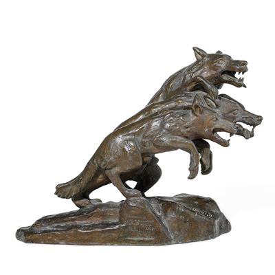Monumento ai Lupi di Toscana sul Sabotino