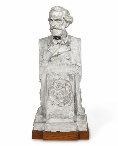 Bozzetto del Monumento a Giuseppe Verdi Situato nel Parco Massari a Ferrara (1913-1914)