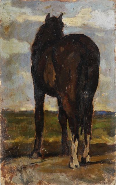 Artista Toscano del XX Secolo Cavallo