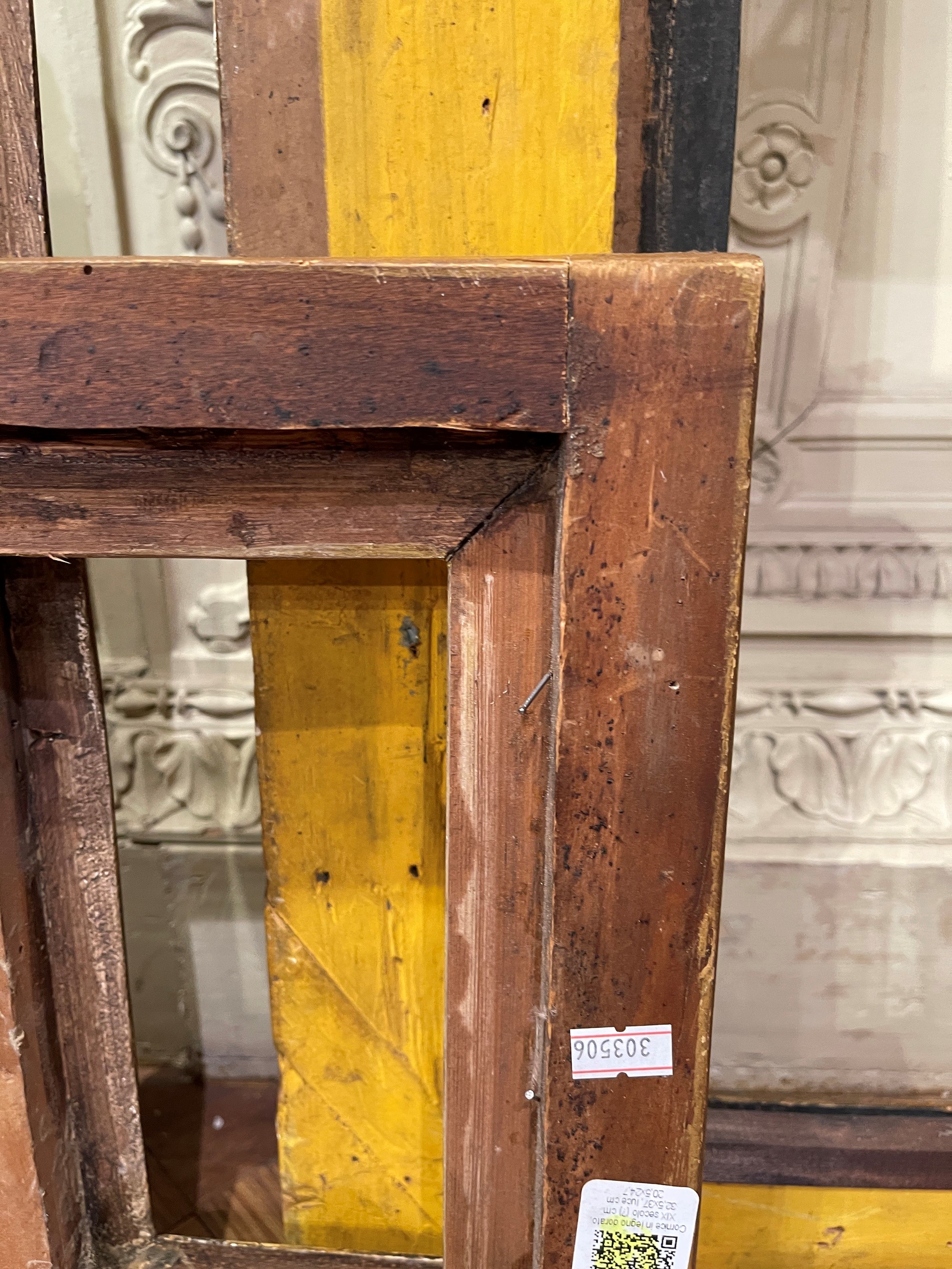 Cornice in Legno Dorato, XIX Secolo