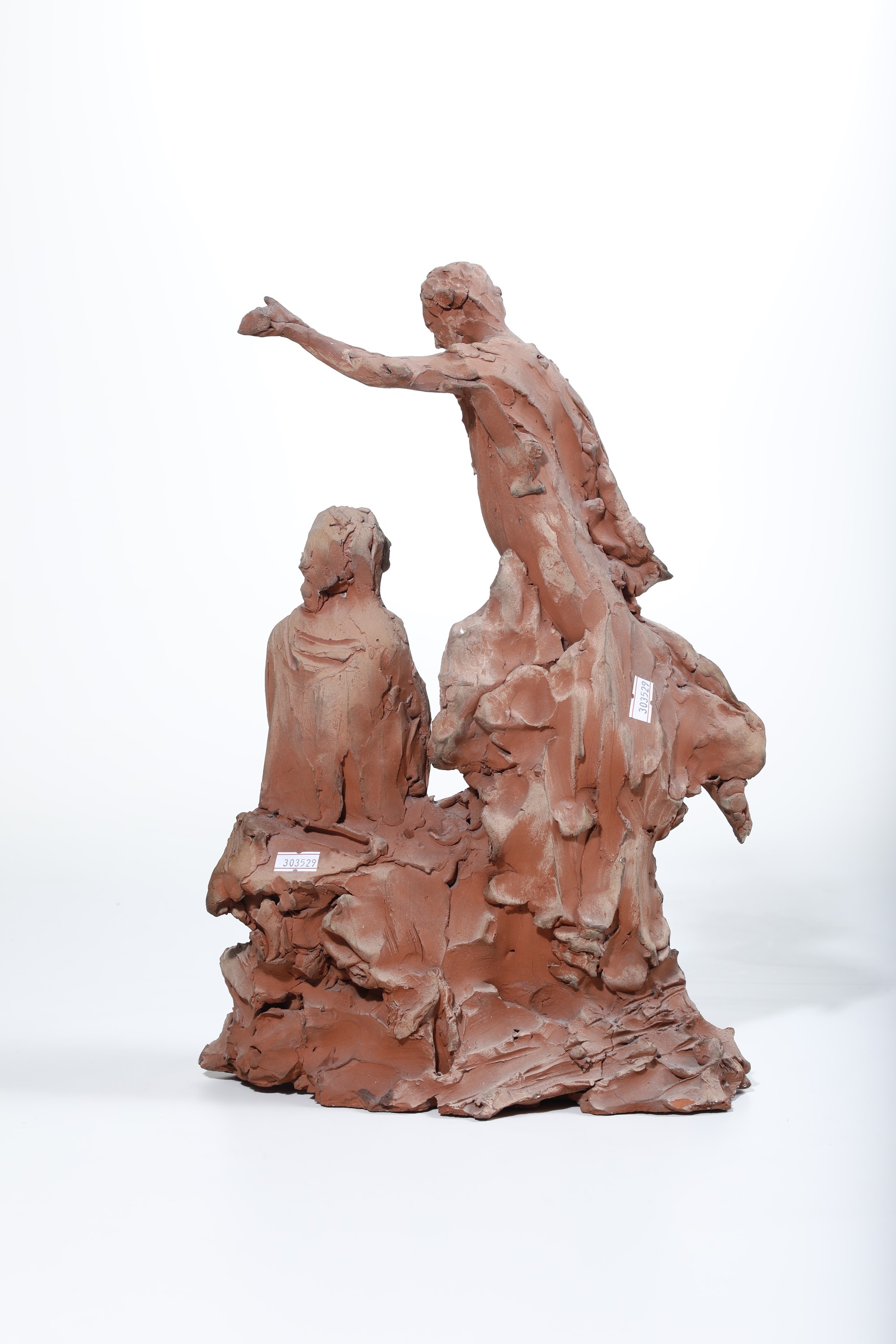 Ercole Villa - Bozzetto del Monumento Funebre di Giovanni Malinverni e della Moglie Maurina Cotti...