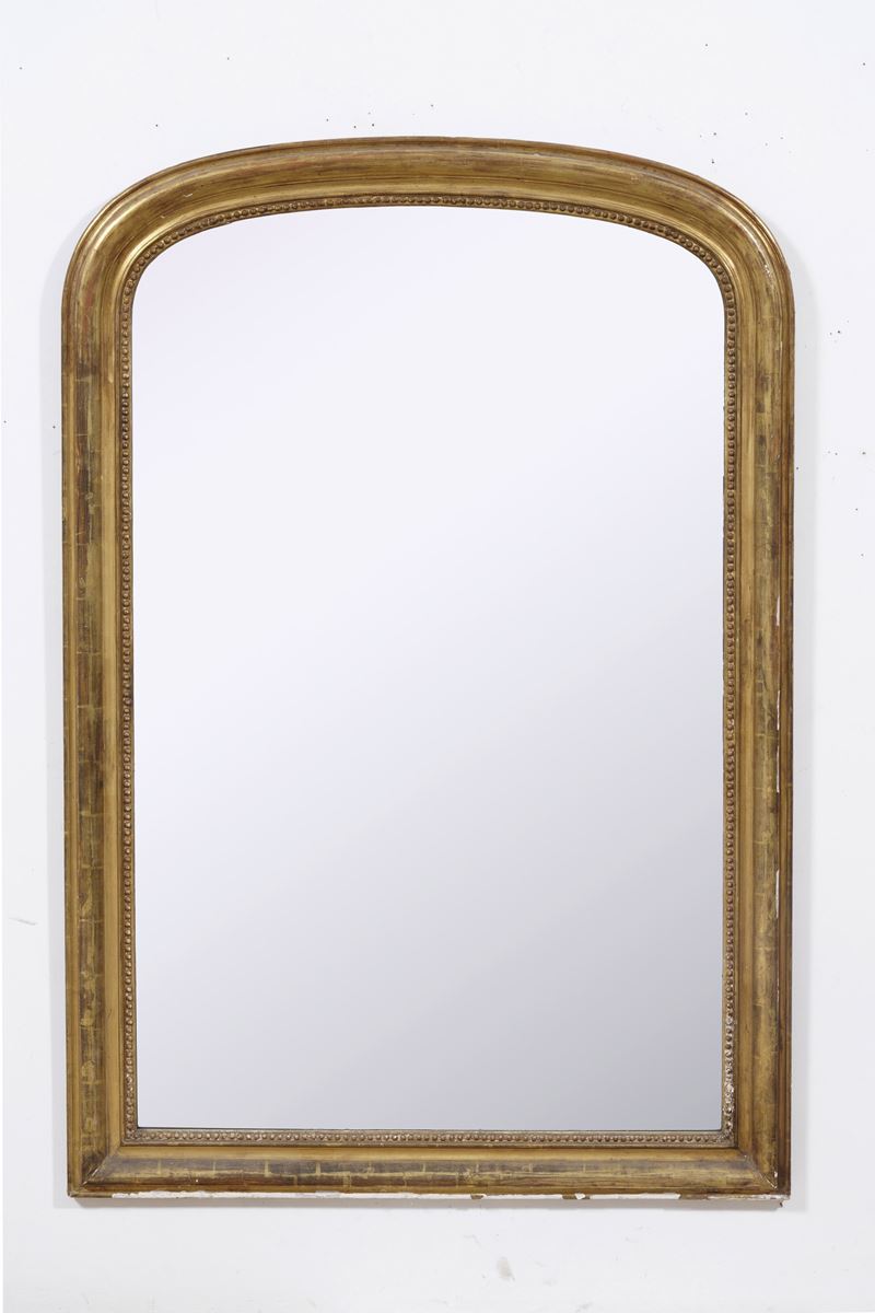 Specchiera dorata. XIX secolo  - Auction Antique - Cambi Casa d'Aste