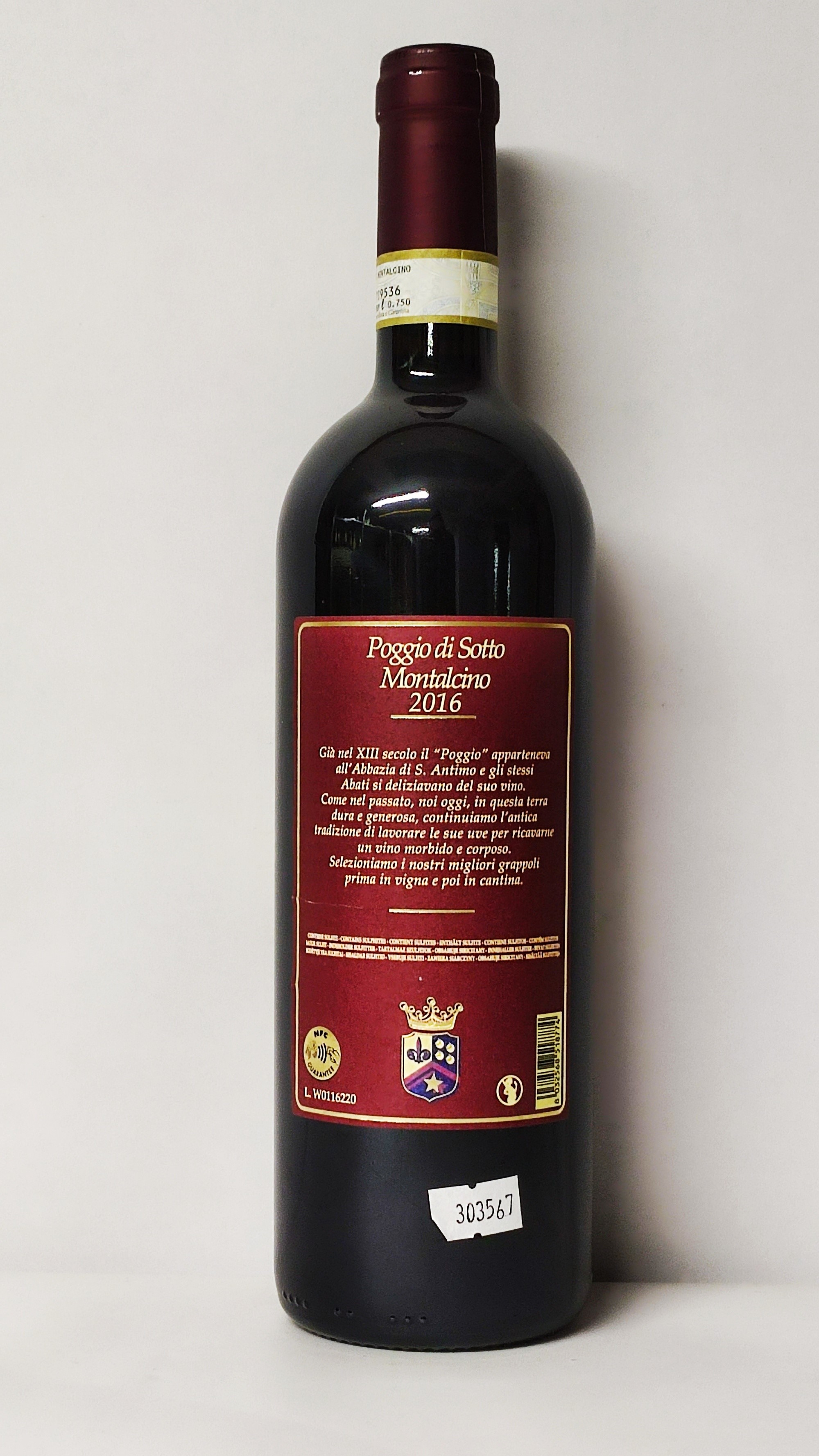 Poggio di Sotto, Brunello di Montalcino 2016