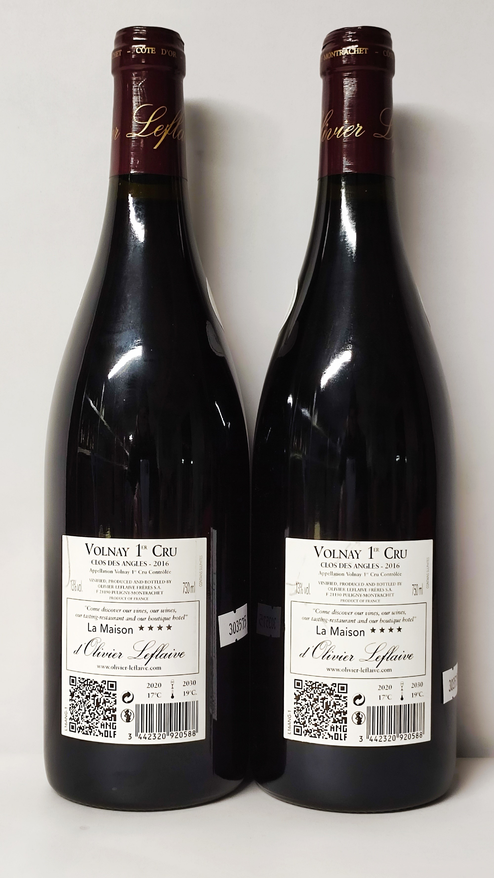 Volnay 1er Cru Clos Des Angles, Olivier Leflaive 2016