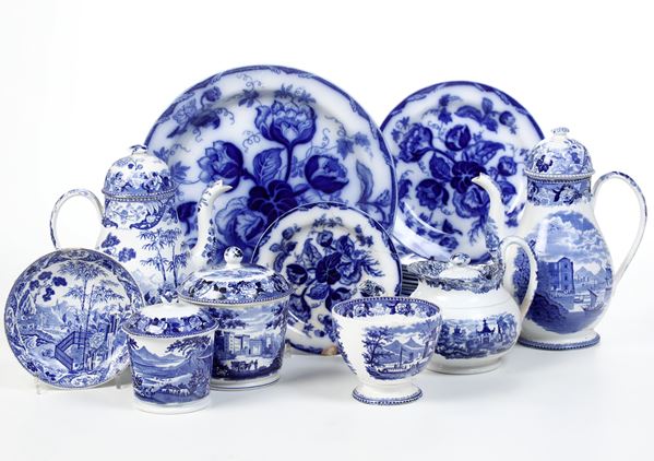 Lotto misto di ceramiche. Inghilterra, Wedgwood, XIX-XX secolo.