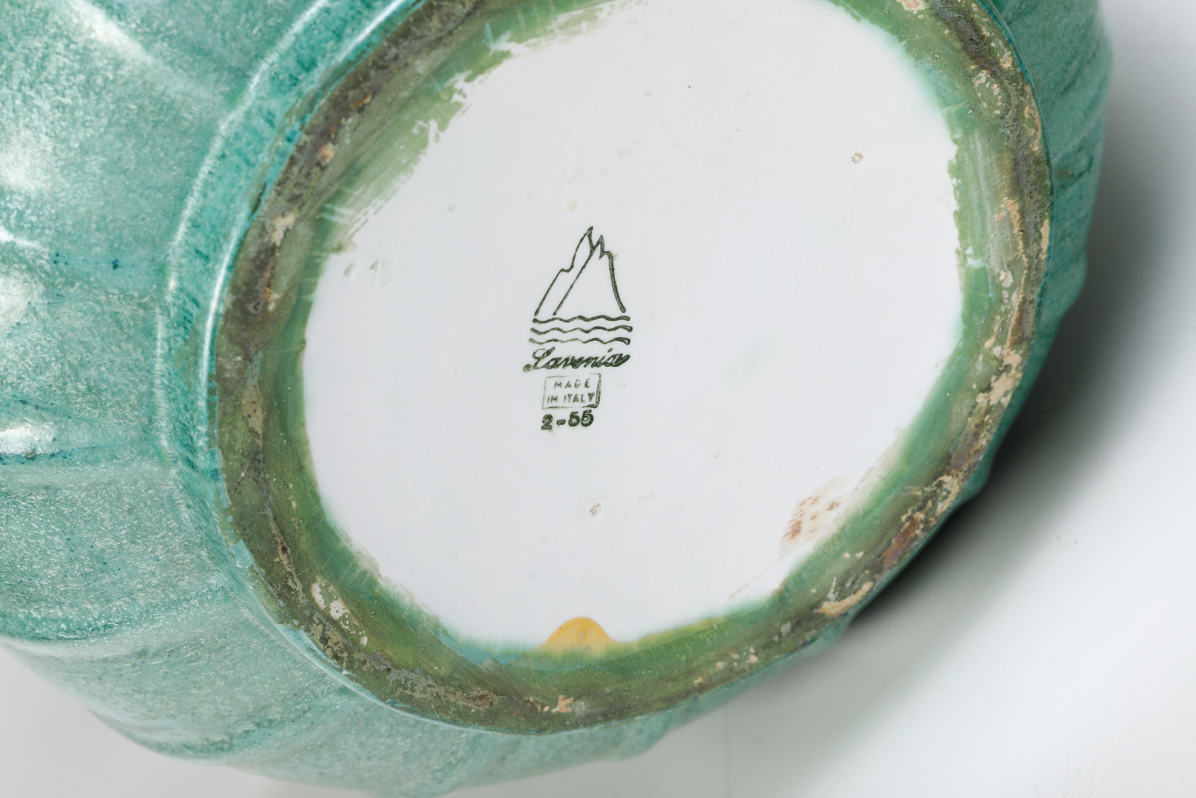 Cachepot. Laveno, Società Ceramica Italiana, Anni '50 del XX Secolo. Probabile Modello di Guido A...