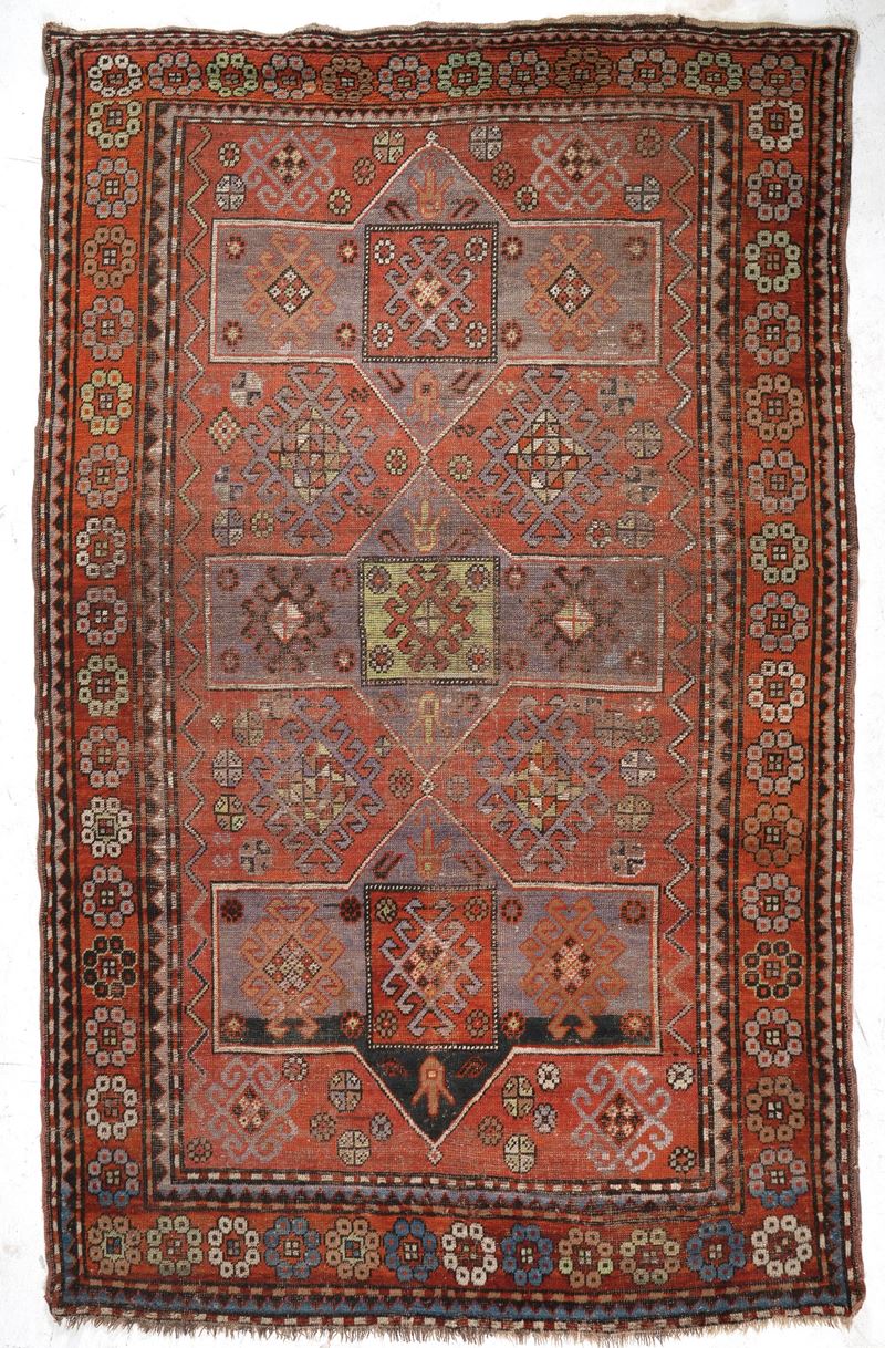Tappeto Kazak, Caucaso fine XIX inizio XX secolo  - Auction Carpets - Cambi Casa d'Aste