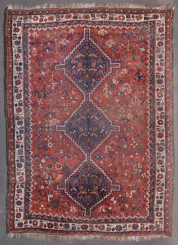 Tappeto Afshar, sud Persia fine XIX inizio XX secolo