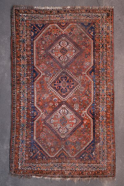 Tappeto Afshar, Sud Persia Inizio XX Secolo