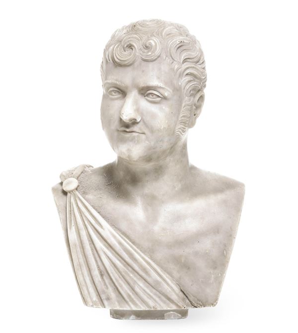Scultore del XIX secolo Ritratto virile 'all'antica'