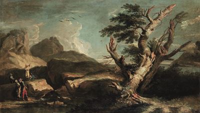 Paesaggio con Aruspice