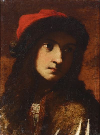 Ritratto di Ragazzo con Berretto Rosso