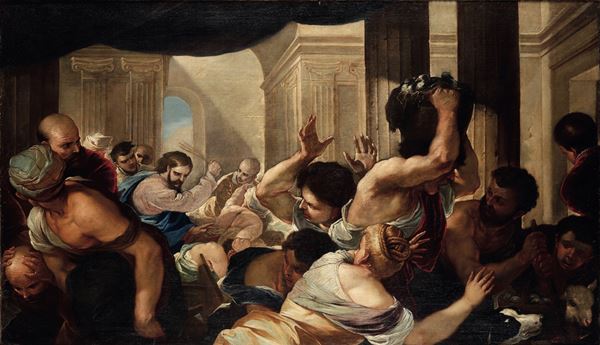 Luca Giordano - Cacciata dei mercanti dal Tempio