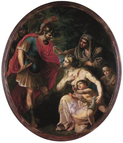 Veturia e Volumnia Davanti a Coriolano