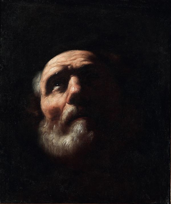 Giovanni Battista Piazzetta - Testa di vecchio (San Pietro?)