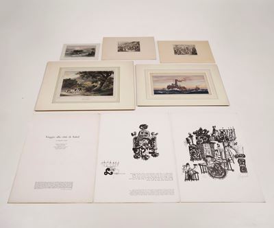 Stampe Secoli XVIII-XIX. Venticinque Incisioni di Soggetti Diversi.