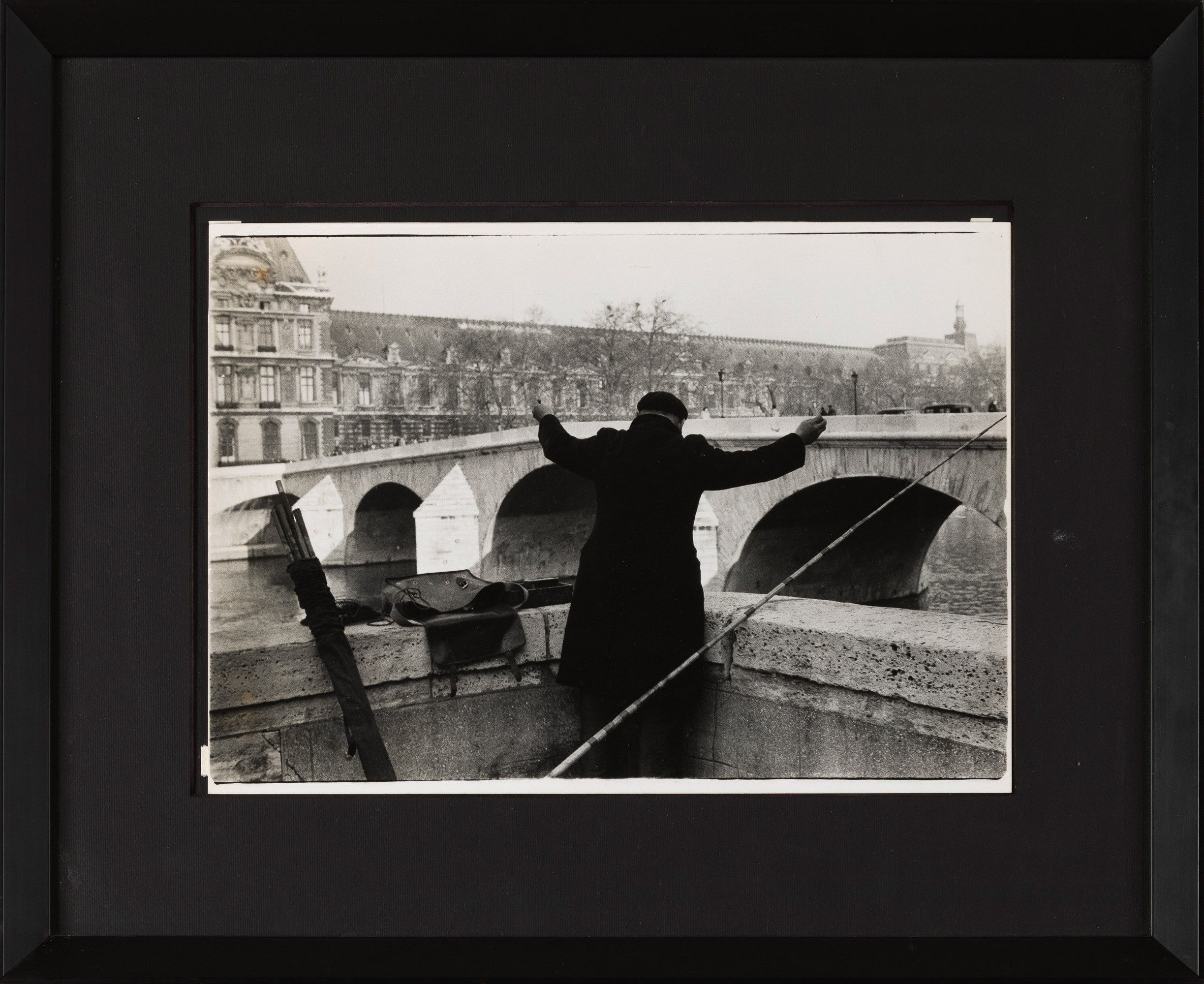 Henri Cartier-bresson - Pont Du Carrousel Et Louvre