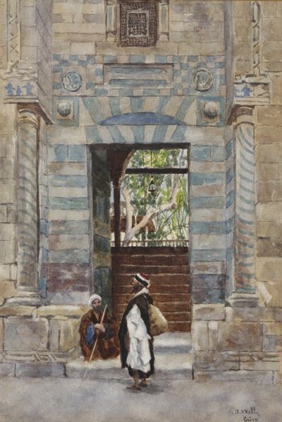 A.o. Kelly Doorway Of a Mohamedan Alms House