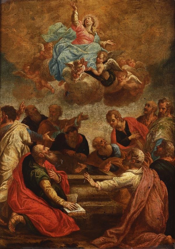 Scuola emiliana del XVII secolo Assunzione della Vergine