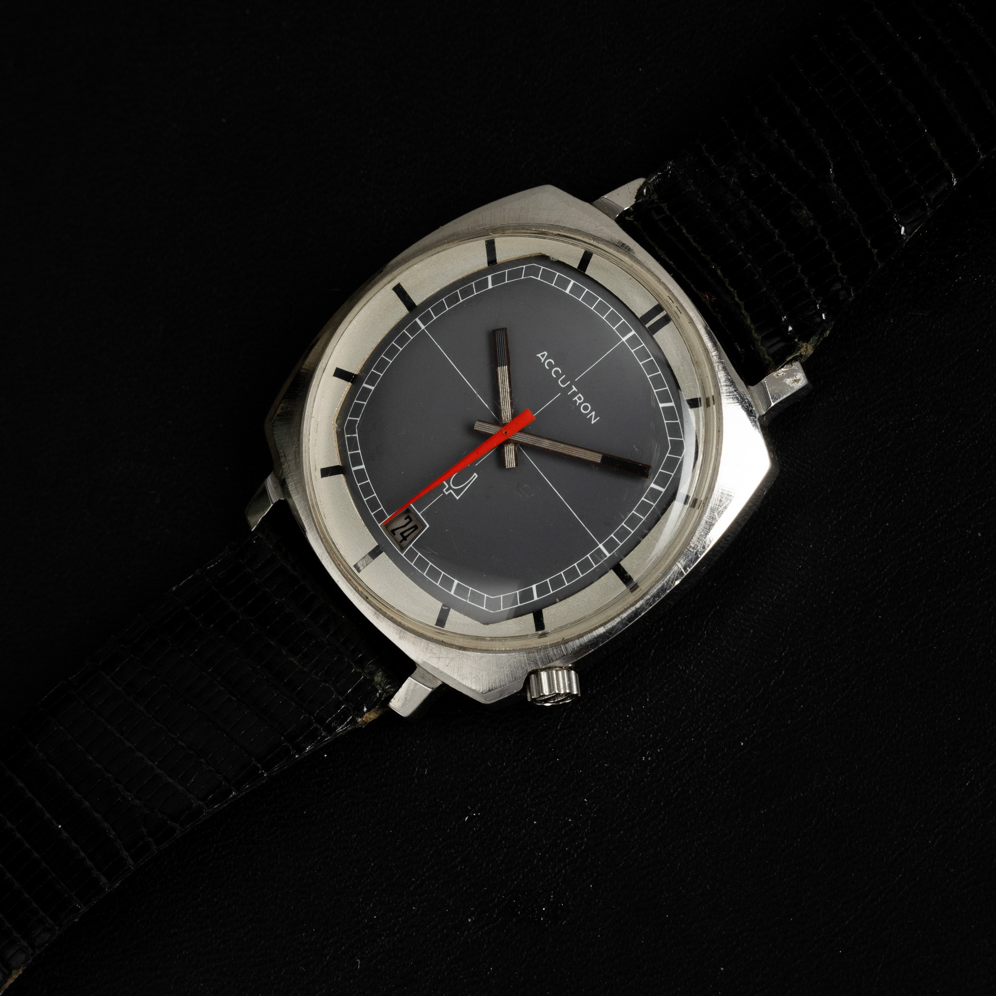 Bulova - Accutron di Forma con Quadrante Grigio Antracite Due Toni, Movimento Elettromeccanico a ...