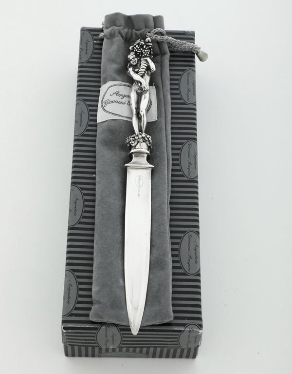 Tagliacarte. Argenteria toscana del XX-XXI secolo, argentiere Giovanni Raspini, Arezzo