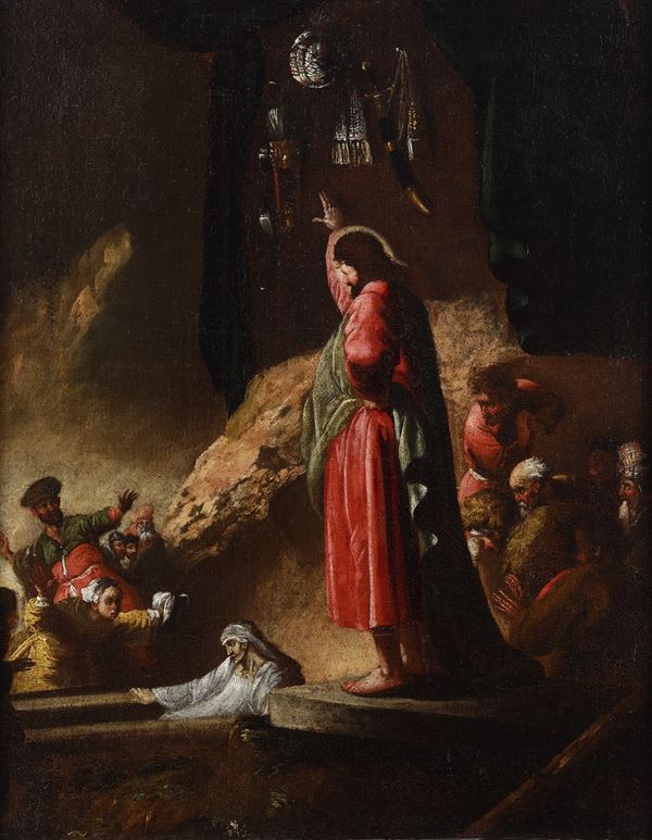 Rembrandt Harmenszonn van Rijn - La resurrezione di Lazzaro