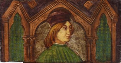 Nei Modi della Pittura Toscana del XV Secolo Busto Maschile