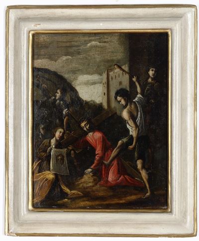 Scuola Romana del XVII Secolo il Velo della Veronica
