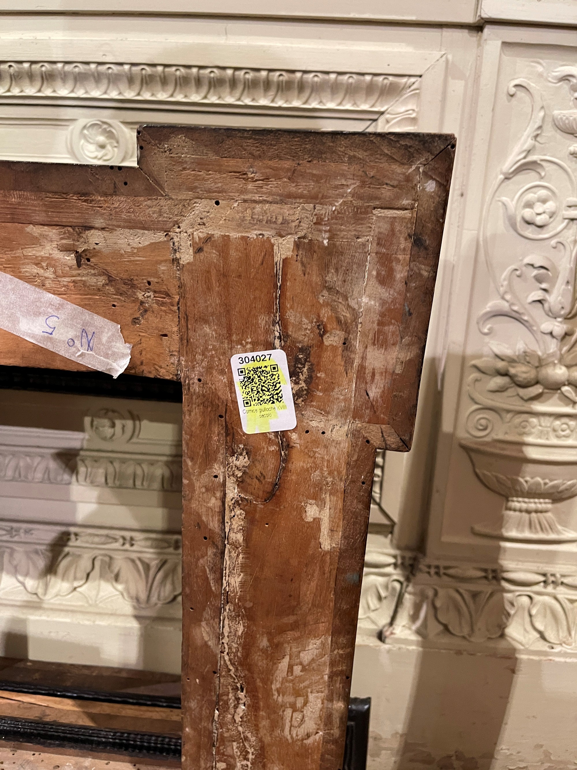 Cornice Giullochè. XVIII Secolo