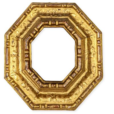 Piccola Cornice Ottagonale. Toscana, XVII Secolo
