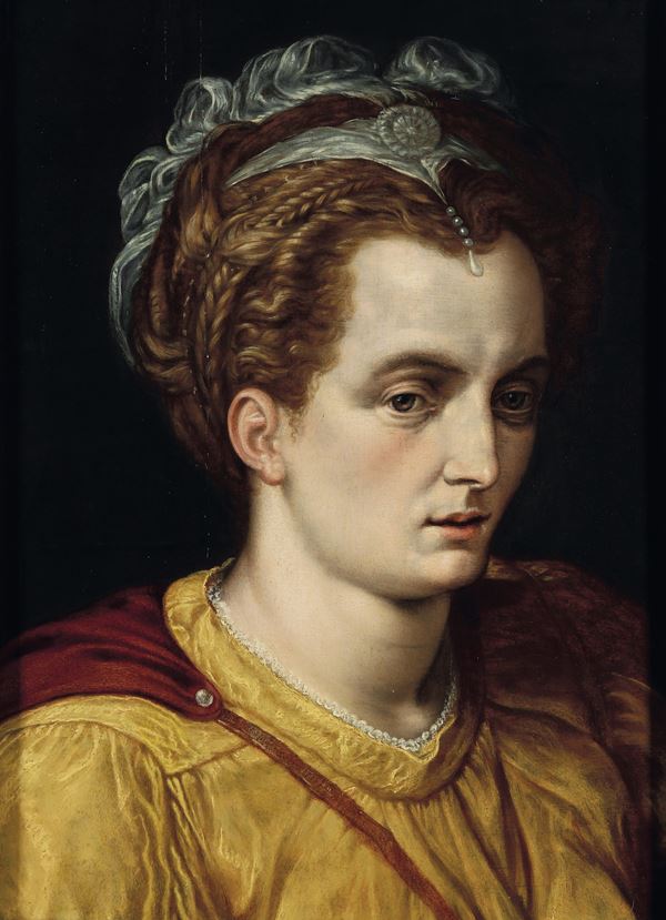 Frans Floris - Testa femminile