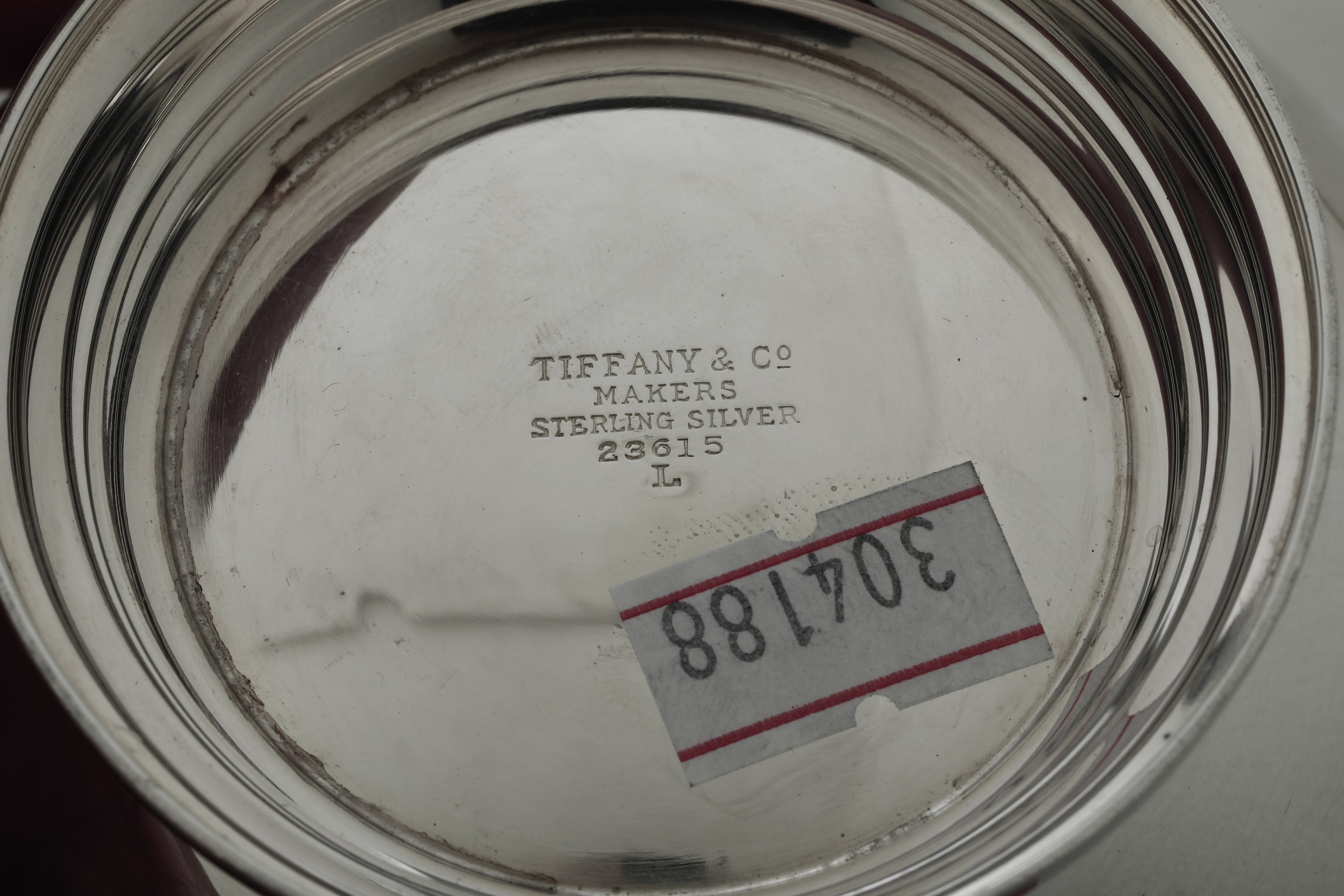 Tiffany & Co., Tre ciotole in argento 925 Art Déco (U.S.A.), prima metà XX secolo